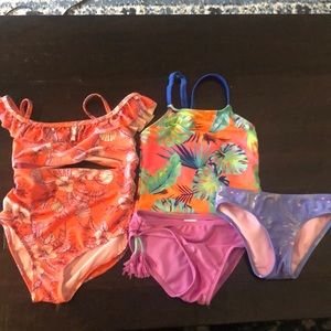 Little girl swim - target bundle (size XS 4/5)